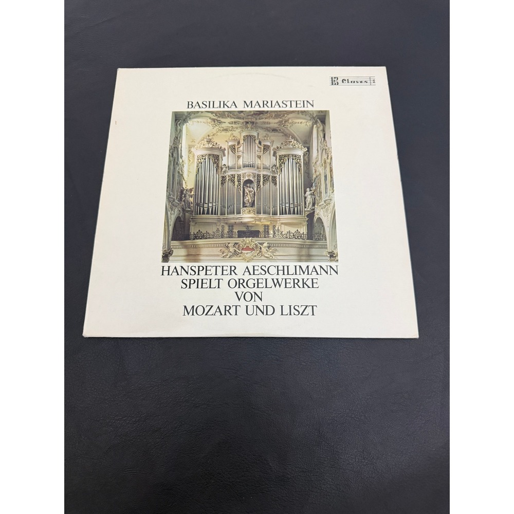 Hanspeter Aeschlimann Mozart Liszt Organ Works Basilika Mariastein Claves D 8308